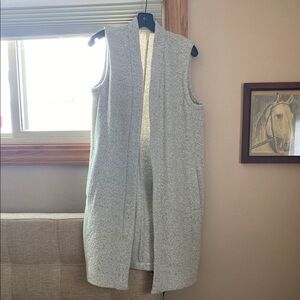 Eileen Fisher beautiful Ivory  vest